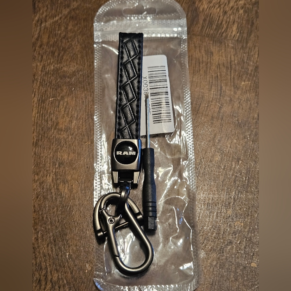 NIB Ram keychain w tiny screwdriver